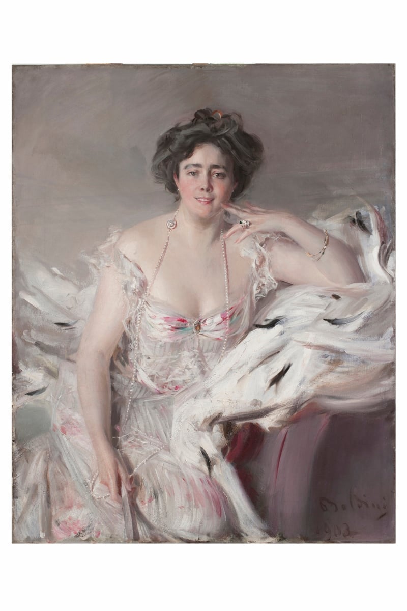 Giovanni Boldini - Ritratto di Lady Nanne Schrader nata Wiborg